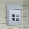 Stainless Steel Surface Mount Mailbox Stainless Steel Surface Mount Mailbox